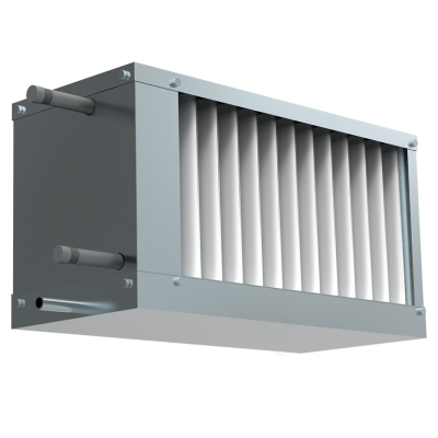 Водяной охладитель для прямоугольных каналов WHR-W 600*300-3